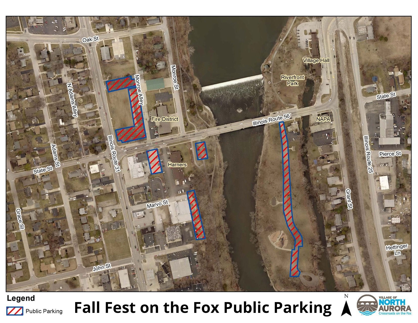 Event Map North Aurora Days