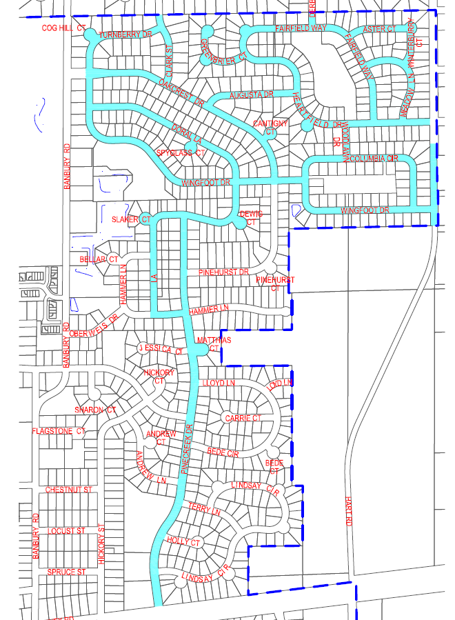 Road Program Map