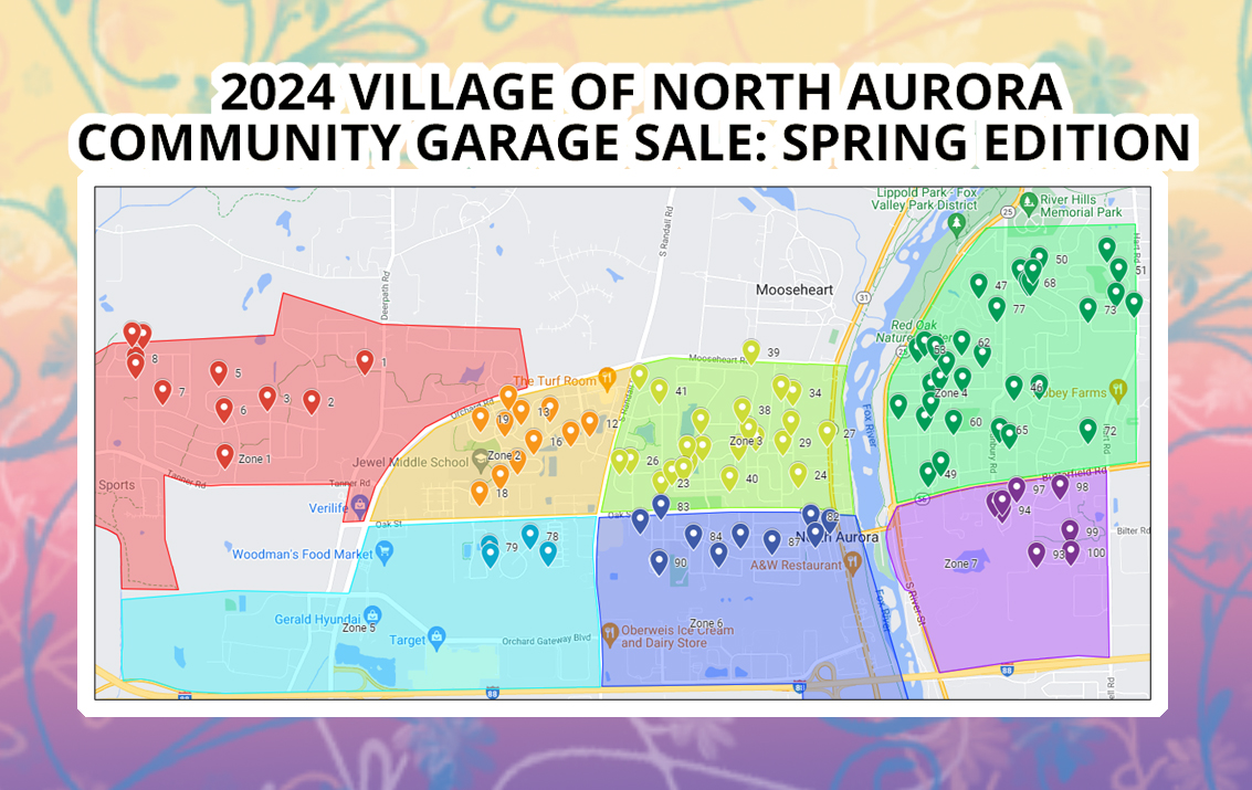 Garage sale map